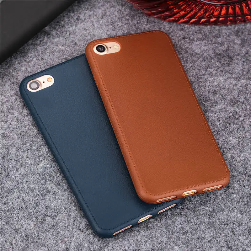 TPU Material Imitation Leather textured Business Phone