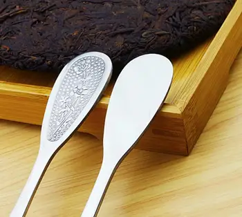 

Quevinal 100pcs/lot Puerh Tea Knife Stainless Steel Puer Needle Thickness Insert Tea Cake Brick Cone Prying Tool For Chinese