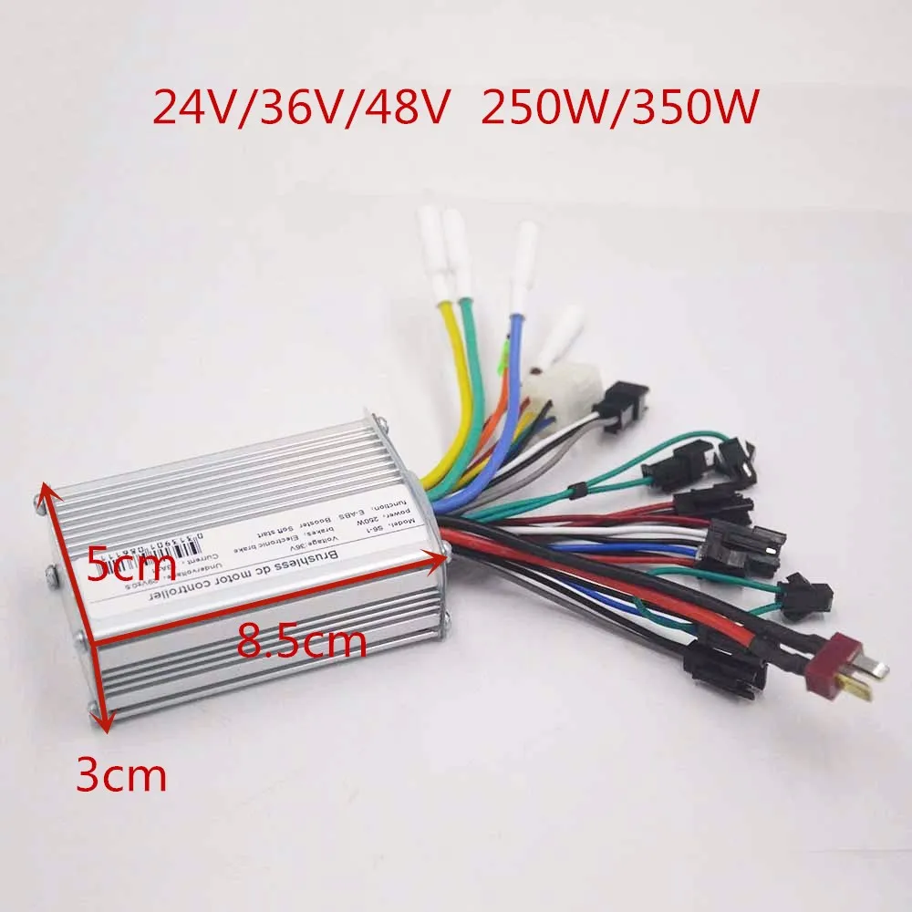 24v 36v 48v 250w 350w Scooter Controller Ebike Controller Box Reverse Ebas Brake For Xiaomi