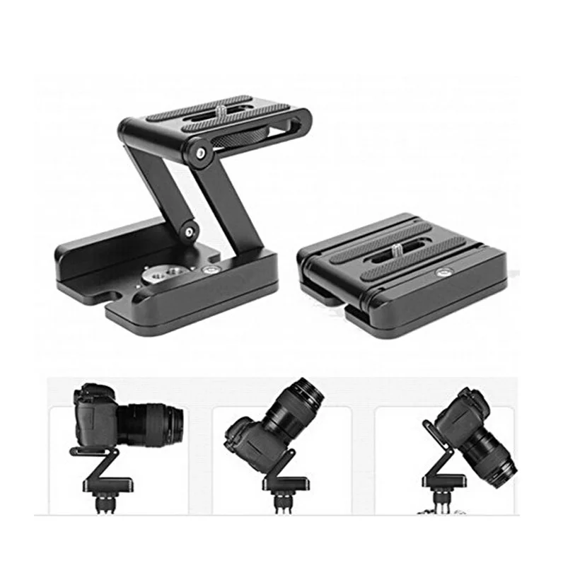 Prix pour En aluminium Universel Z Type Pliable Trépied Tête avec Quick Release avec 1/4 "et 3/8" fil pour Caméra Trépied Mont Hero 3 +/4 Prix pour En aluminium Universel Z Type Pliable Trépied Tête avec Quick Release avec 1/4 "et 3/8" fil pour Caméra Trépied Mont Hero 3 +/4