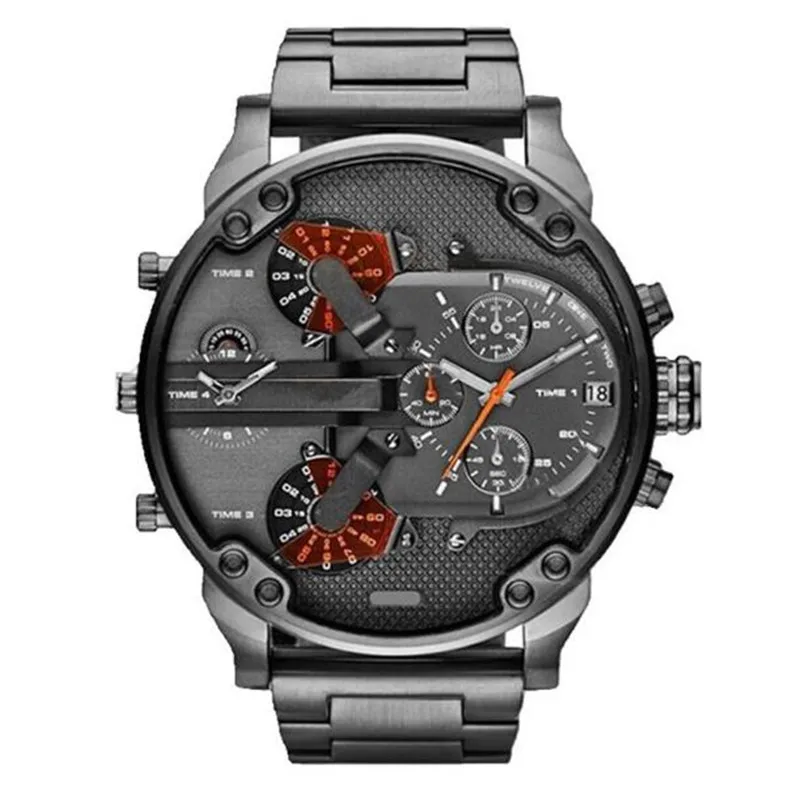 

Men's Quartz Wristwatches Wrist Watch Luxury Fashion Stainless Steel Analog Watch Free Shipping wholesale relogio masculino M15
