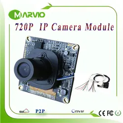 1MP 720 P HD IP CCTV сетевые камеры модули доски, видеонаблюдения Системы с IRCUT фильтр, IP Cam модуль ONVIF