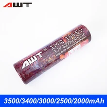 AWT 18650 Батарея 3,7 в литий-ионный батарея для SMOK чужой Mag AL85 Vape Mod Vaporesso Luxe Polar Armour Pro Vapor VS VTC5 VTC6 T33
