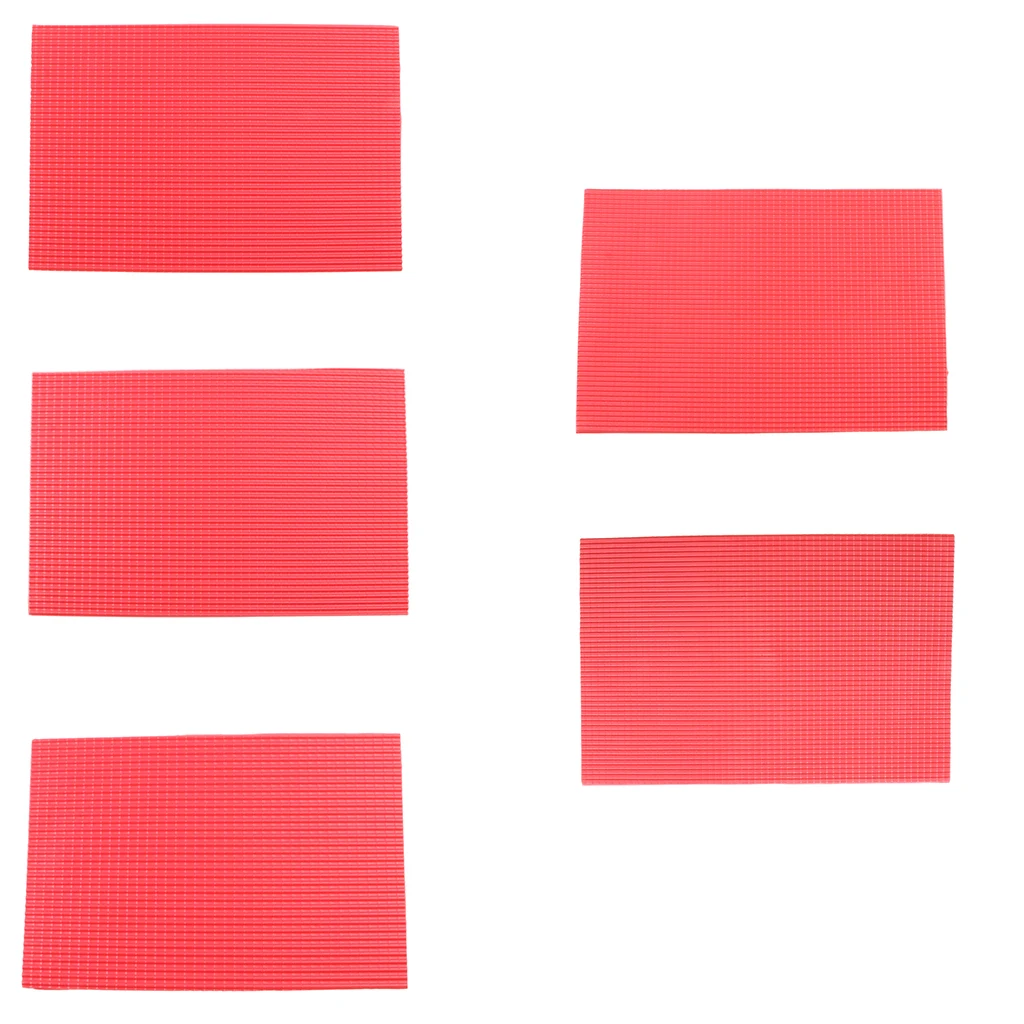 1/25 Scale Roof Tile Sheets Model Buildings Materials PVC Plastic for Railway Layout Architecture &DIY Model Building Materials