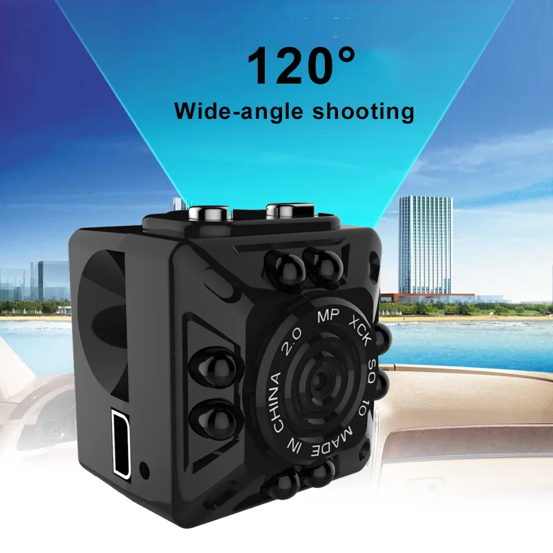 SQ10 Mini FHD 1080P Camera Active DV Motion Detection Night Vision Camcorder Video Recorder for Outdoor Sports | Электроника