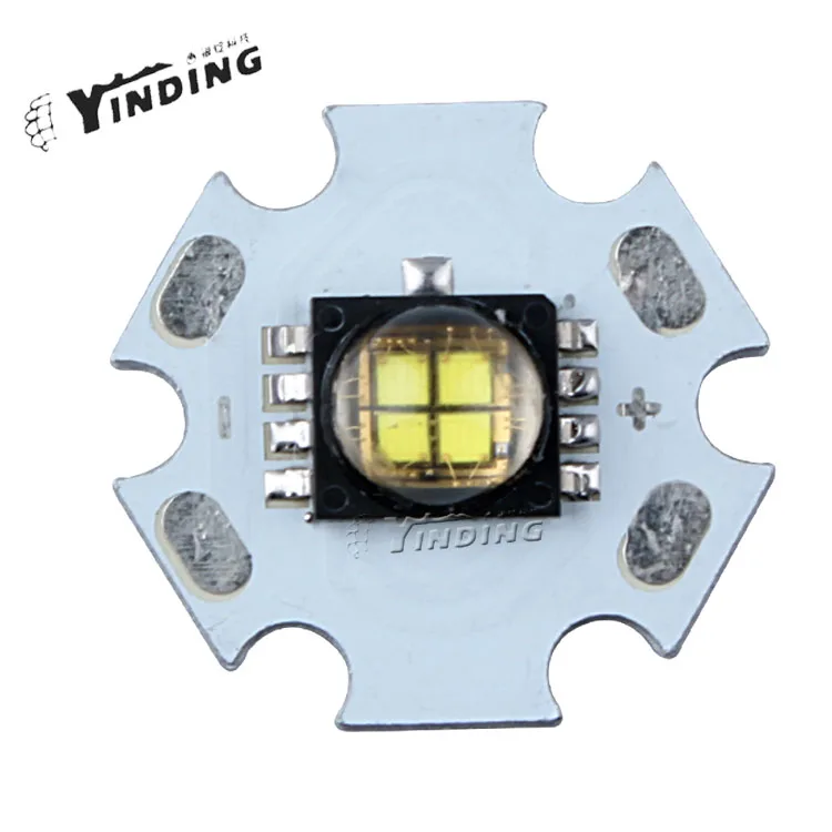 GIALLO 10W HIGH POWER LED PCB DISSIPATORE DI CALORE