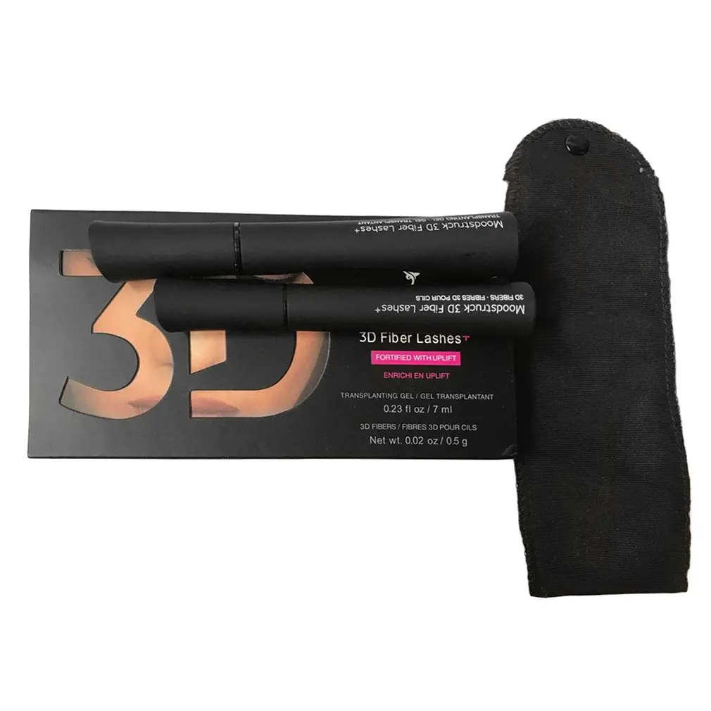 2PCS/SET 3D Fiber Black Mascara Professional Natural Waterproof Eyelash Eye Makeup Tools Lengthening Curling Cosmetic Mascara 2PCS/SET 3D Fiber Black Mascara Professional Natural Waterproof Eyelash Eye Makeup Tools Lengthening Curling Cosmetic Mascara