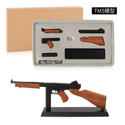 Модель игрушечного пистолета из искусственного сплава DIY 3D Сплав стерео мозаика военные известные игрушки с огнестрельным оружием разборная шкала сборки 1:3. 5 - Цвет: 12