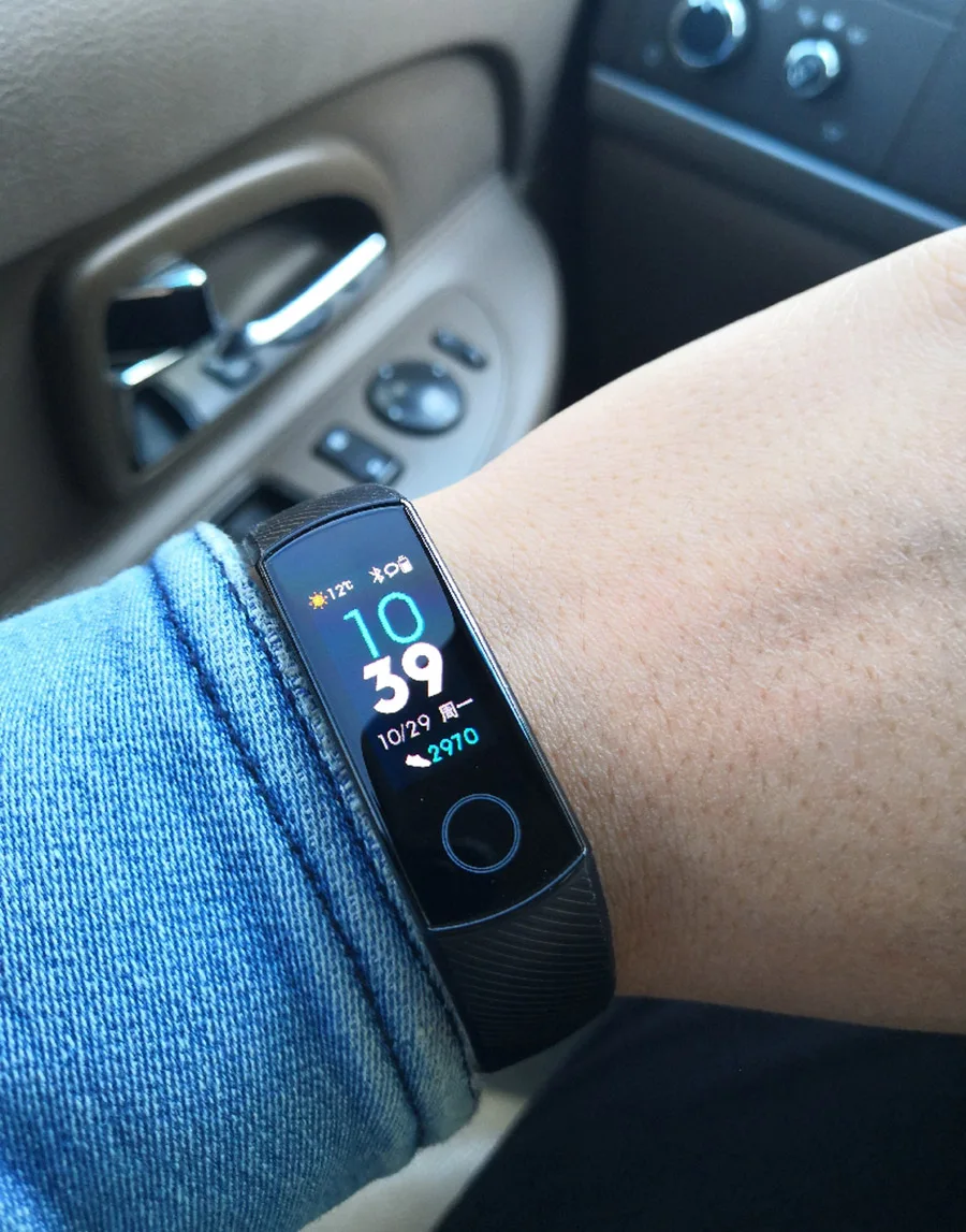 Смарт-браслет huawei Honor Band 4 AMOLED 2.5D 0,9" сенсорный экран для плавания с функцией обнаружения пульса и сна