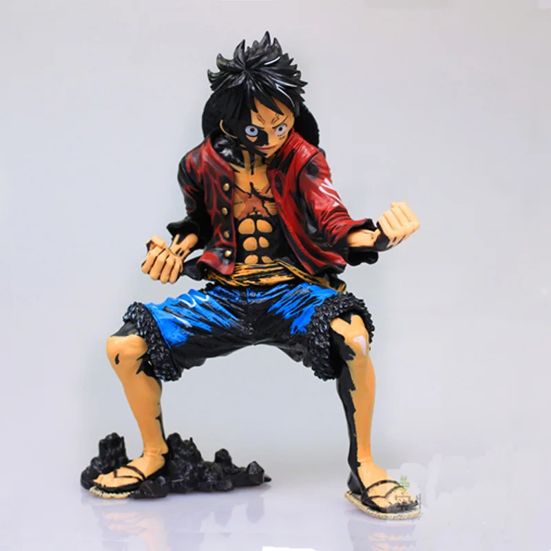 Anime One Piece Special Color Luffy Fighting PVC font b Action b font font b Figure