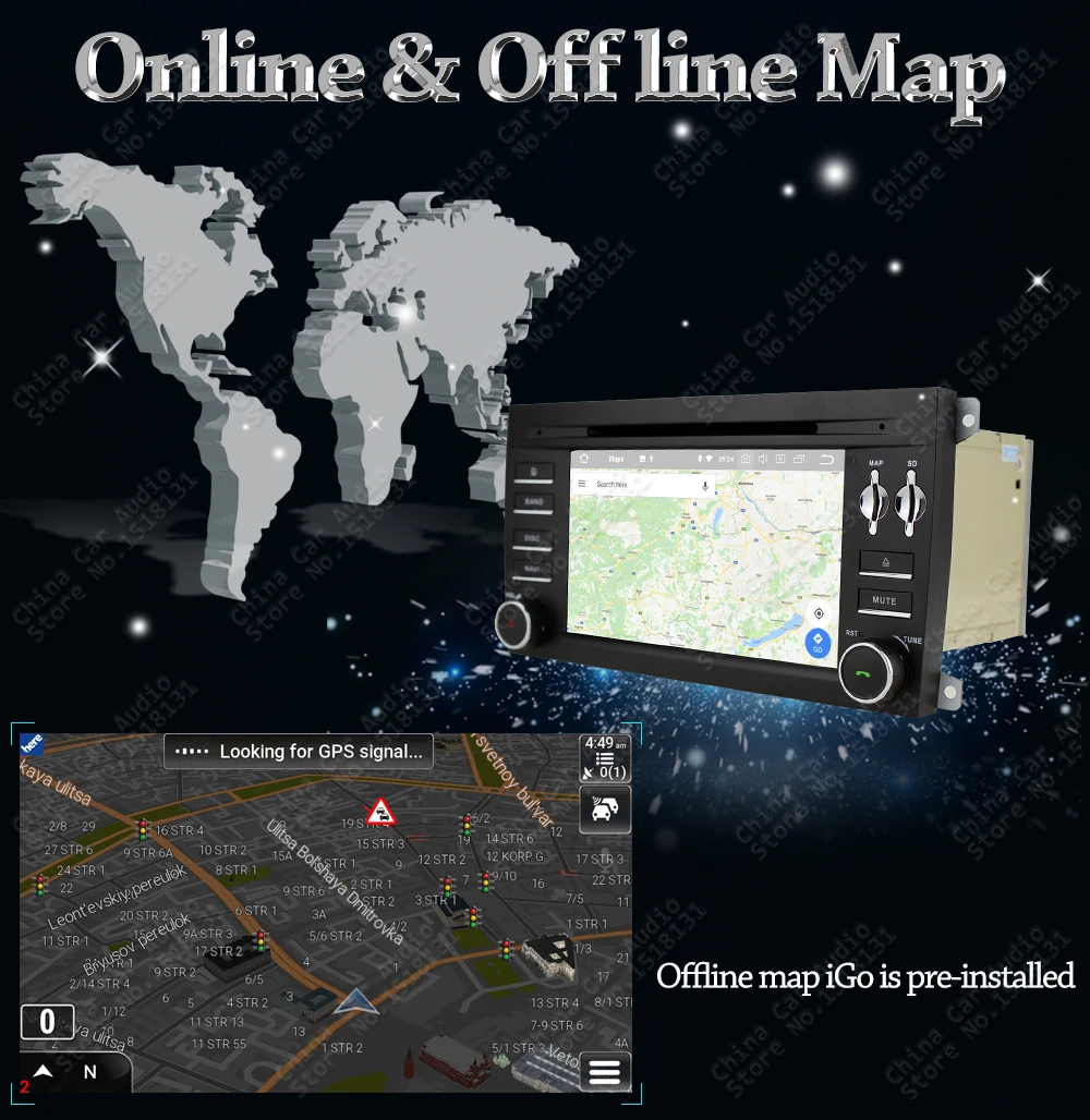 Clearance IPS Octa Core Android 8.0 Car DVD Player For Porsche Cayenne 2003 2004 2005 2006 2007 2008 2009 2010 Car Radio With 4GB RAM GPS 13 Clearance IPS Octa Core Android 8.0 Car DVD Player For Porsche Cayenne 2003 2004 2005 2006 2007 2008 2009 2010 Car Radio With 4GB RAM GPS 13