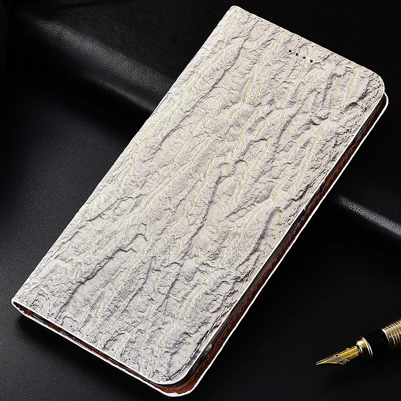 Светло-Серый Дерево текстуры из натуральной кожи Магнитная чехол для телефона для LG Google Nexus 5 5X D820 флип чехол - Цвет: Светло-Серый