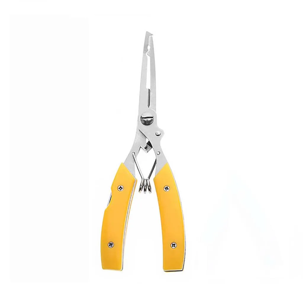

2019 New Fishing Scissors Plier Lure Bait Lures Hook Split Ring Cutter Remove Fish Tackle #NN530