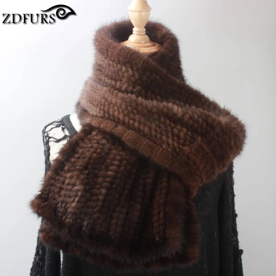 mink scarf
