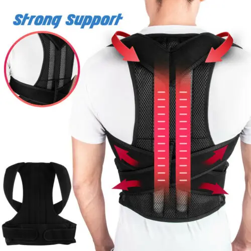 

Unisex Shoulder Shaper Slimming Waist Belt Corrector Support Back Shoulder Brace Belt Adjustable Therapy Humpback Corset Trainer
