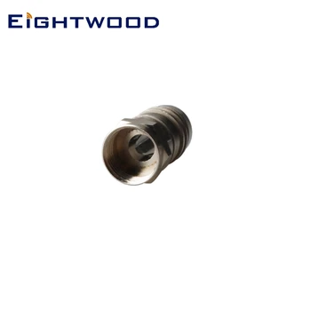 

Eightwood F Plug Male RF Coaxial Connector Adapter Crimp RG6 Cable 75 Ohm for Head End Equipment Set Top Boxes High Speed Cable