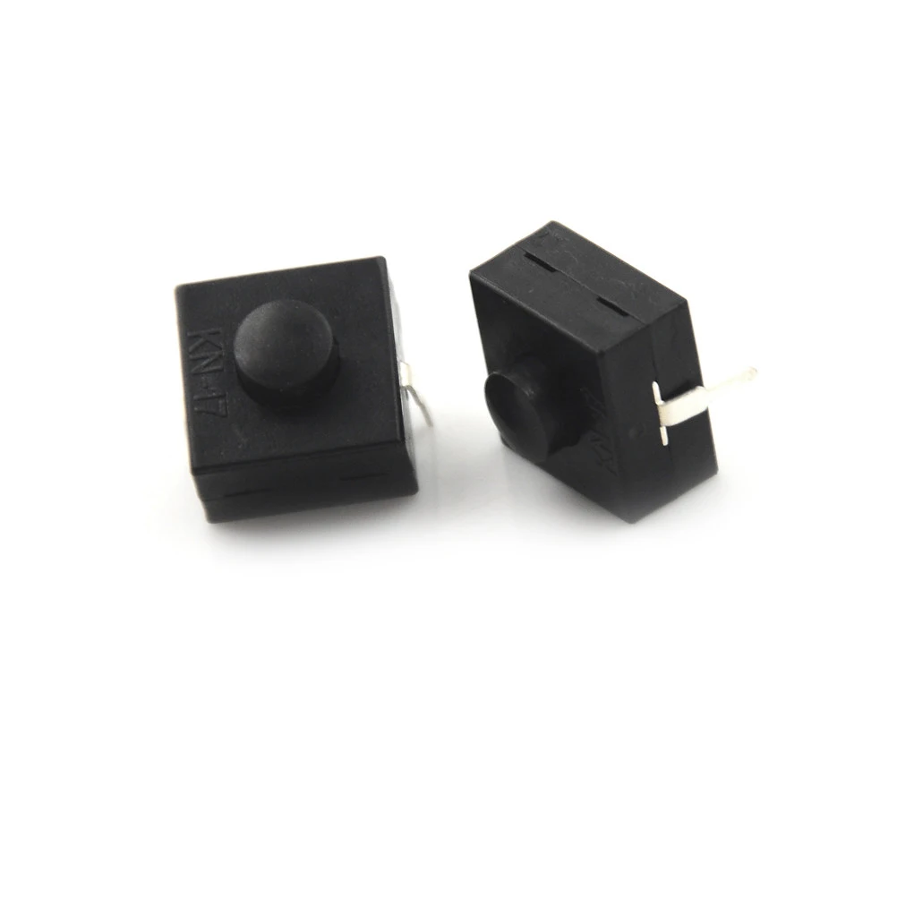 

10PCS DC 30V 1A Black On Off Mini Push Button Switch for Electric Torch