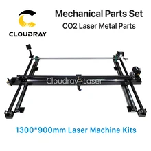 Mechanical Parts Set 1300mm 900mm Single Head Laser Kits Spare Parts for DIY CO2 Laser 1390