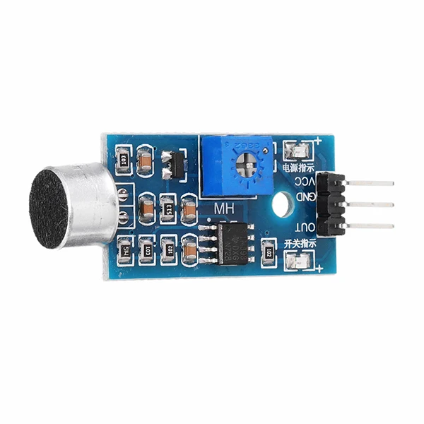 

LEORY Microphone Sound Sensor Module Voice Sensor High Sensitivity Sound Detection Module Whistle Module
