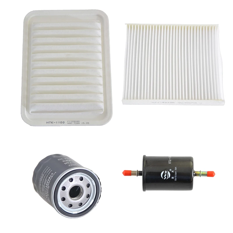 

Car Engine Air Filter Cabin Filter Oil Filter Fuel Filter for Lifan 320 1.3L 2008- F1109160 M11-8107915 JX0605B 1105110006