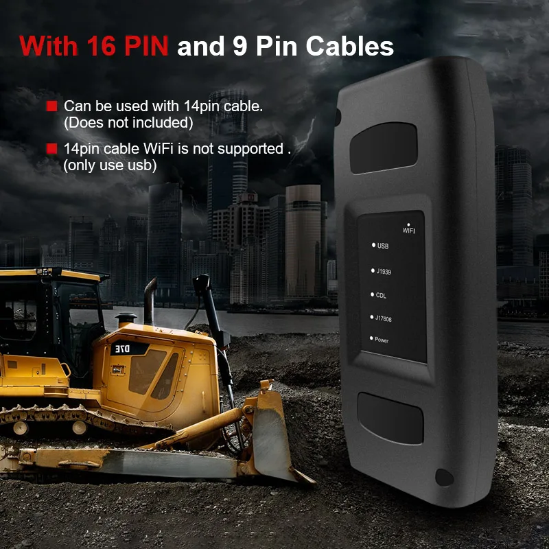 ForCAT ET3 адаптер forCAT ET 3 Wifi/USB версия для CAT3 грузовик диагностический инструмент с