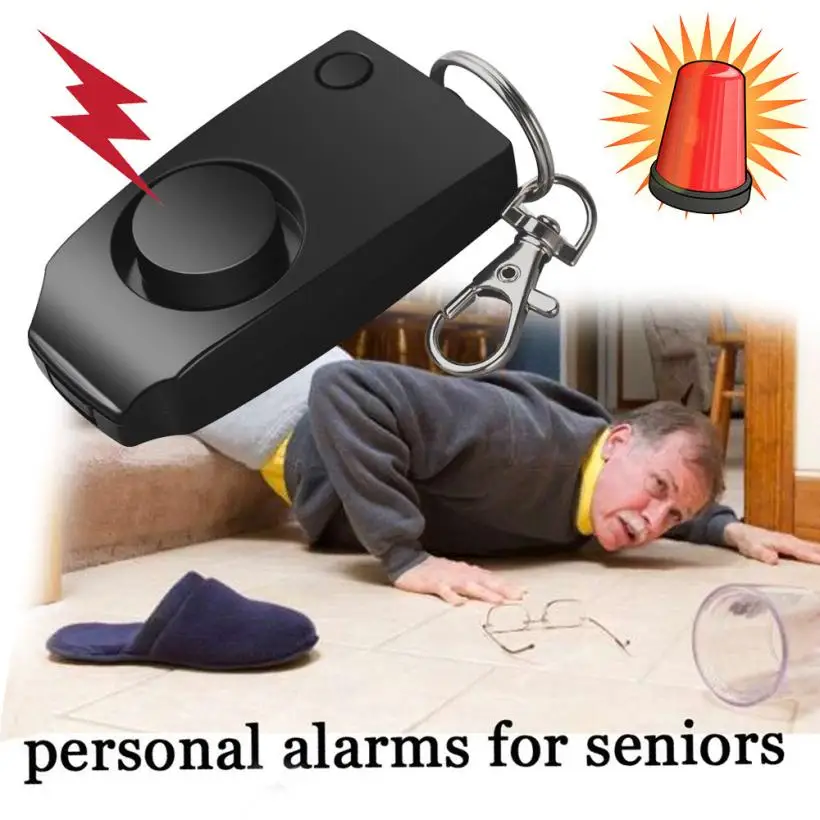 

130dB Loud Emergency Alarm with Backup Whistle for Children Girls Elder People MAY31