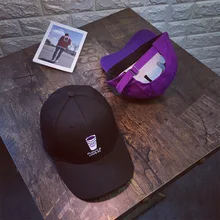 Новинка года, бейсболка с узором, шляпа для папы, вышивка Cola, мужская и женская регулируемая бейсболка, модная кепка, летние шапки