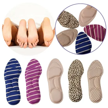

THINKTHENDO Ladies Feet Care Massage High Heels Sponge 3D Shoe Insoles Pads Cutting DIY