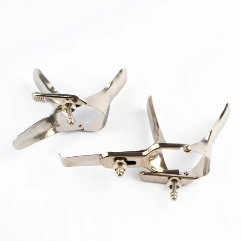 Rectal Examination Expand Butt Enema Stainless Vaginal Speculum Anal Dilator Sex Toys for Men Women