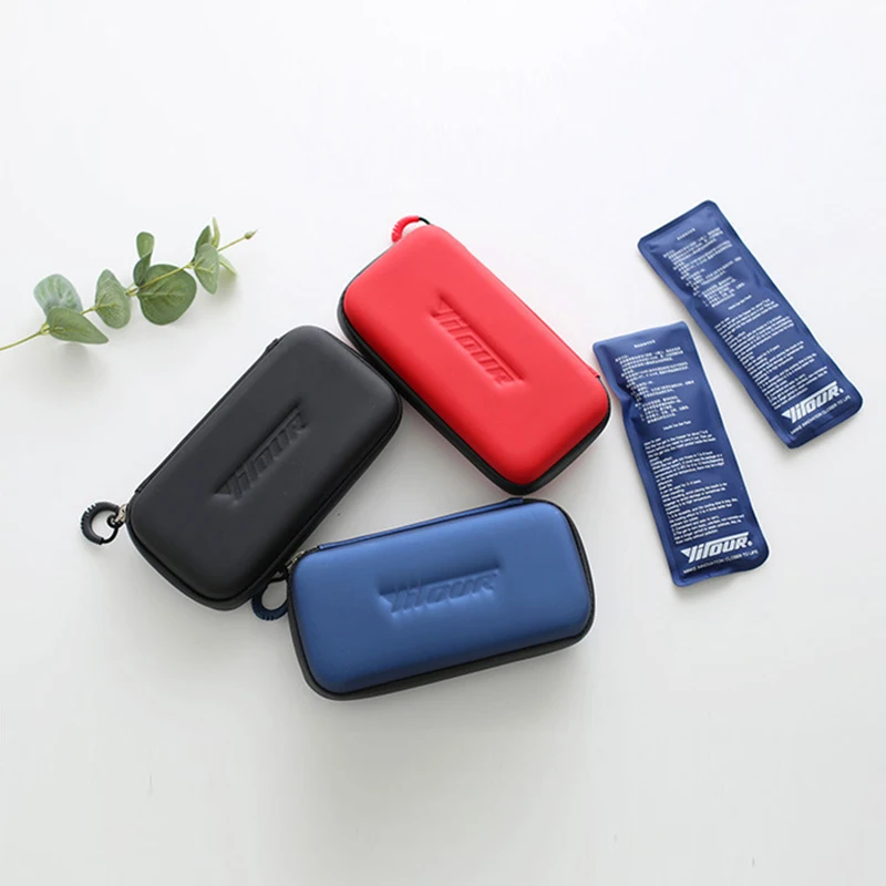 

Portable Diabetic Insulin Cooler Bag refrigerator Portable Medicine Insulated Bags Waterproof EVA Travel Case With 2 Ice Bags