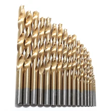 19PCS/Set M35 Cobalt HSS Drill Bit Set 1.5-10mm Twist Drill Bit Straight Shank ferramentas Quality Wood work Metal Drilling Tool 19PCS/Set M35 Cobalt HSS Drill Bit Set 1.5-10mm Twist Drill Bit Straight Shank ferramentas Quality Wood work Metal Drilling Tool