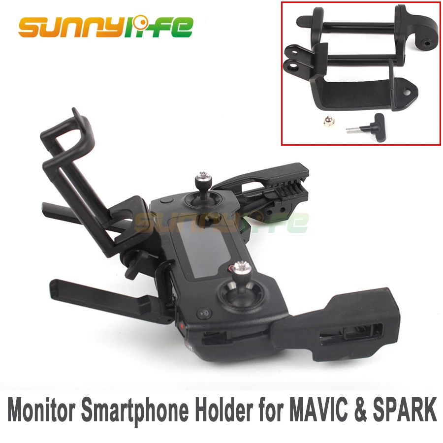 

Remote Controller Front Bracket Smartphone Holder for DJI MAVIC PRO & SPARK & MAVIC AIR