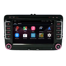 Free shipping Quad Core HD1024*600 Android 4.4 Car DVD GPS For VW Passat B6 B5 CC JETTA Tiguan SKODA GOLF Seat with Free Map
