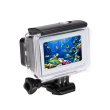 ALLOET 35m Diving Waterproof Touch Camera Case Cover Case For Xiaomi Yi 4K 2 II Action
