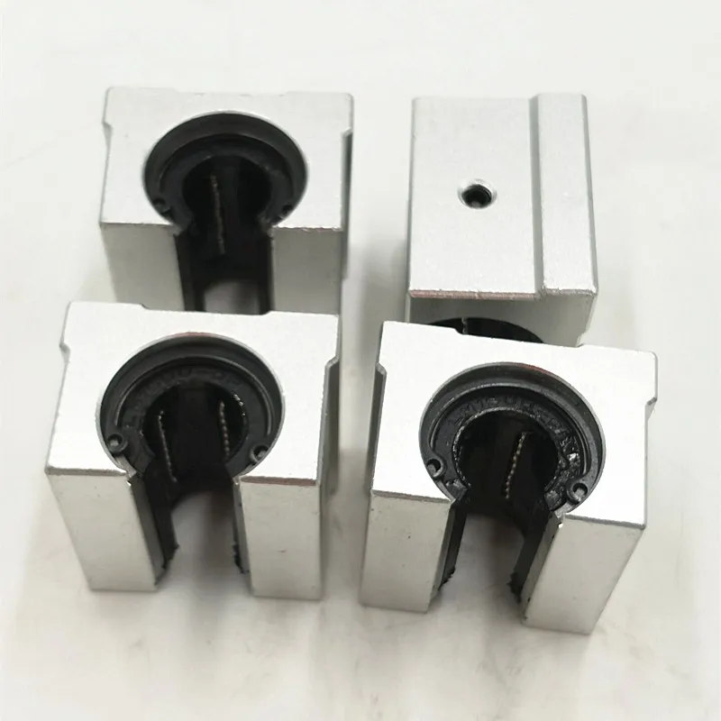 

4 pcs SBR50UU SBR50 LinearBearing50mm Open Linear Bearing Slide block 50mm CNC parts linear slide for linear guide