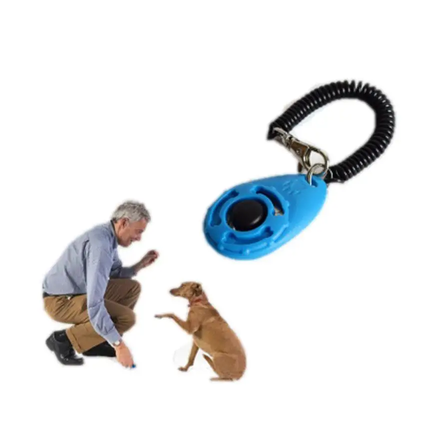 

Dogs Training Clicker Universal Pet Trainer Key Chain Pets Trainings Tools Multi-color Available Dog Training Product Supplies