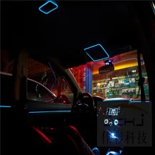 DIY Decoration 12V Auto Car Interior font b LED b font Flexible Neon Light font b