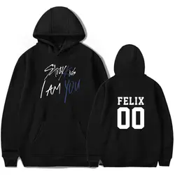 Kpop защищает дети Я кто толстовки Sweatshirs Straykids с именами членов группы печатных свитер с капюшоном унисекс модные 4XL с капюшоном спортивный