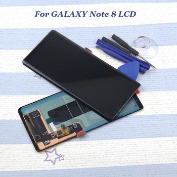 

100% Tested For SAMSUNG GALAXY Note 8 LCD Note8 Display Touch Screen Digitizer Assembly Replacement For SAMSUNG Note 8 LCD