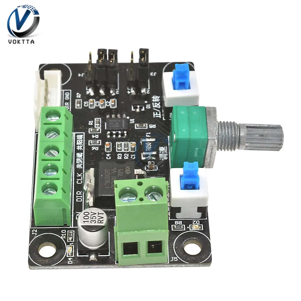Драйвер шагового двигателя контроллер PWM Генератор импульсных сигналов 12 V-24 V сигнала Frequenz генераторная установка для мотора