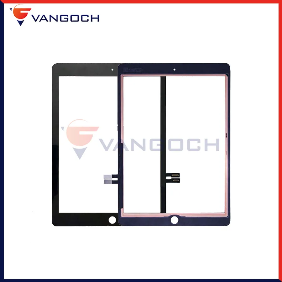 Дешево Новый и оригинальный качественный экран для iPad 6 6th Gen 2018 версия A1893 A1954 Замена переднего стекла с клеем