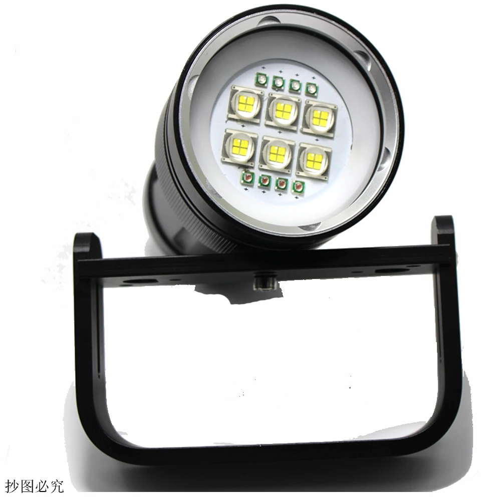 Luzes de Fotografia Lumens Profissional Mergulho Tocha Branco Vermelho uv Subaquática Foto Luz 8000 Led 3 lúmens, luz branca, vermelha, subaquática, para fotografias, led
