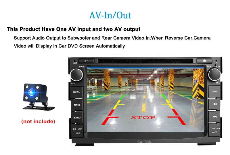 Cheap 2 din Car Radio Car DVD Player Multimedia For Kia Ceed 2010 2011 2012 Venga GPS Glonass Navigation Audio Stereo Head unit Video 7