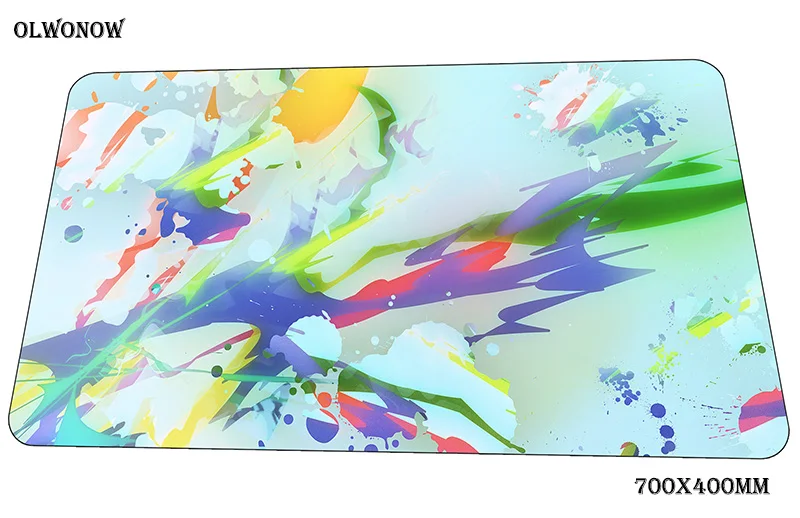 Rgb коврик для мыши 700x400x3 мм игровой коврик для мыши геймерский коврик большой игровой компьютерный стол padmouse клавиатура модные большие игровые коврики