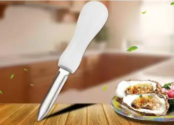 

50 pcs/lot Multi-functional Oyster Knife Seafood Tools Cooking Tool Seafood Tools Scallop Shell Shucking Opener Kitchen Tool