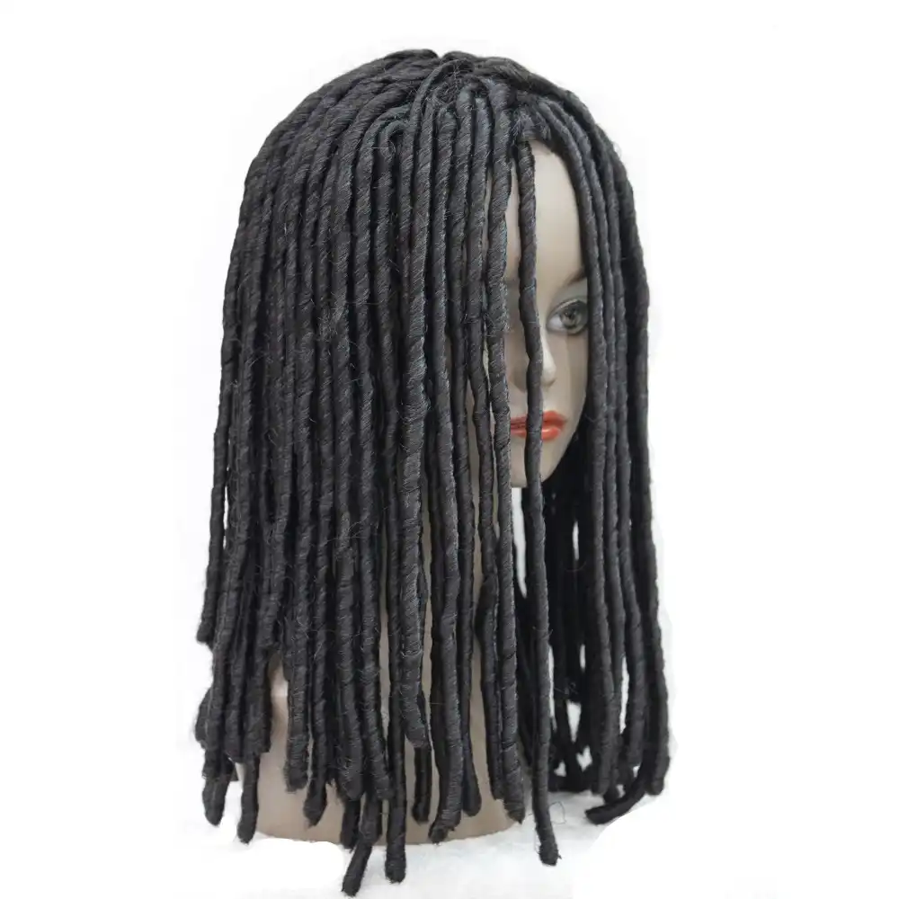 Strongbeauty Afrikanskie Kosy Parik Dredy Volosy Spiralnye Lokony Pricheska Chernyj Korichnevyj Sinteticheskie Pariki Wig Medium Wig Wig Wig Auburn Aliekspress