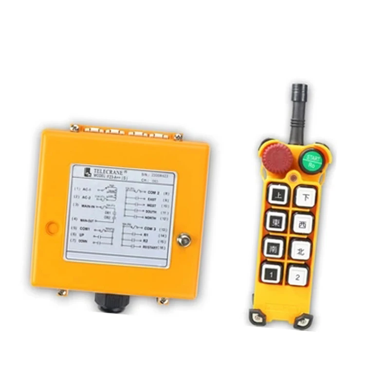 

F23-A++(SS)(include 1 transmitter and 1 receiver)4 Channels1 Speed Hoist Industrial Wireless Remote Control Uting remote