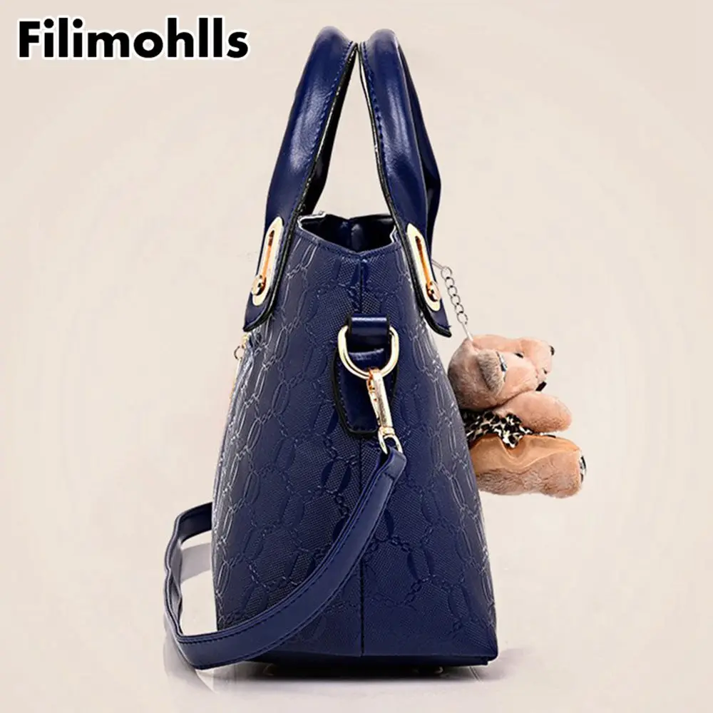 2019 المرأة حقيبة ساع طقم حقائب يدوية بو الجلود مركب حقيبة المرأة أعلى-حقائب بيد الإناث الشهيرة العلامة التجارية حقيبة كتف F-123