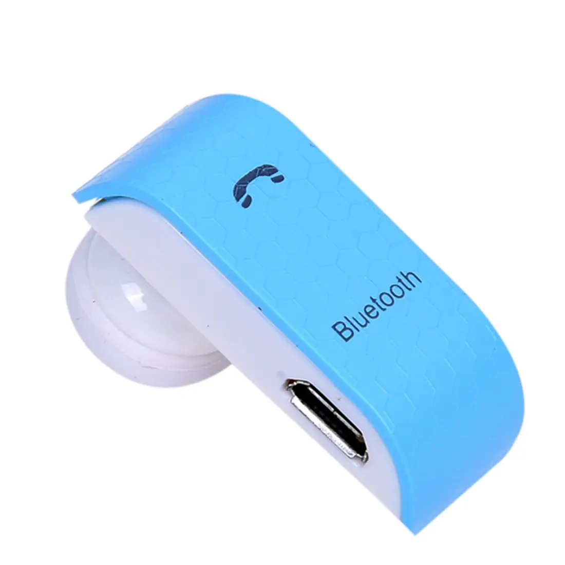 Универсальные мини беспроводные Bluetooth наушники, моно наушники в ухо, для мобильного телефона, ноутбука, синий