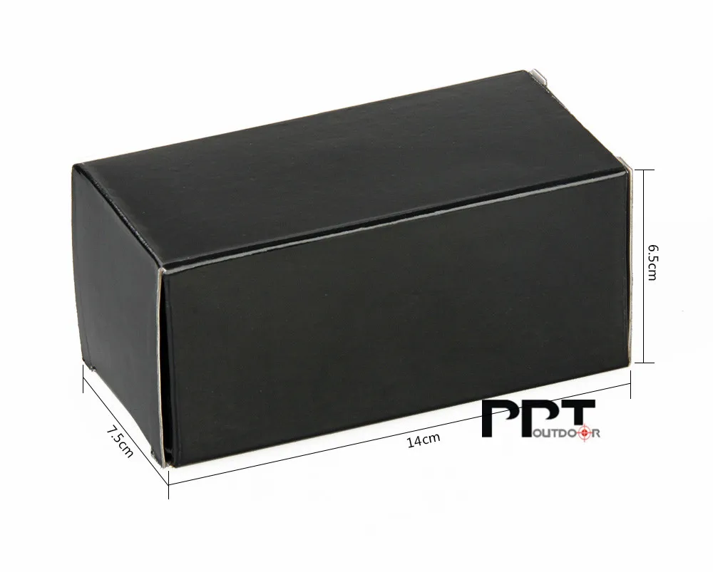 PPT 1X25 мини красный точечный рефлекторный прицел для охоты съемки PP2-0026
